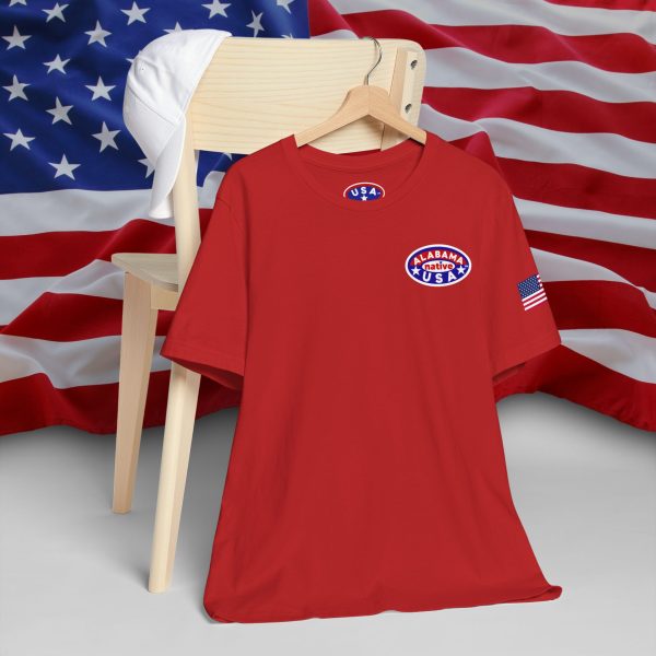 U S A- ANY CITY/STATE PERSONALIZED /USA MAP BACK – USA Pride, email us city /state -select color , State Map Design - Image 33