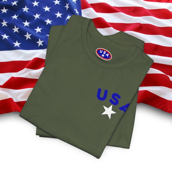 USA Stars Unisex Jersey Tee - Casual Americana T-Shirt - Image 28