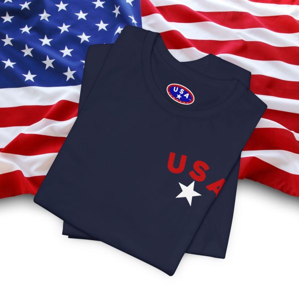 USA Stars Unisex Jersey Tee - Casual Americana T-Shirt - Image 68