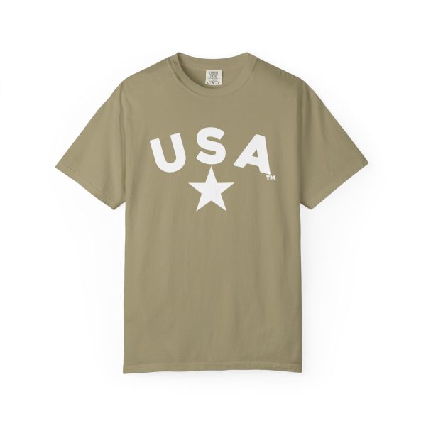 USA Star Unisex Garment-Dyed T-Shirt, Casual Tee, Summer Wear, Patriotic Apparel, Independence Day Gift - Image 13