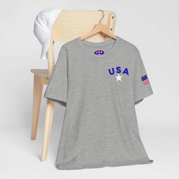 USA Stars Unisex Jersey Tee - Casual Americana T-Shirt - Image 50