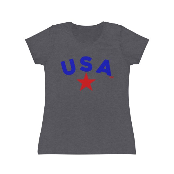 USA Iconic Women's T-Shirt - Casual Comfort for Proud Americans - Image 21