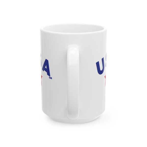 U S A Ceramic Mug,  (15oz) - Image 3