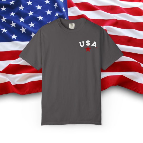 U S A COMFORT COLORS T-SHIRT - Image 32