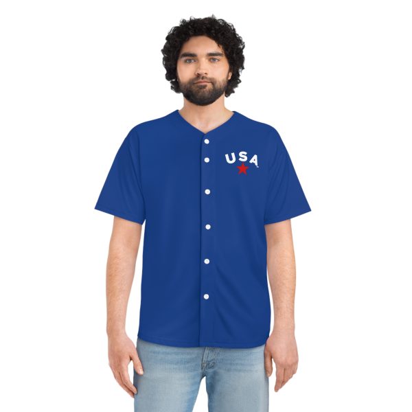 Men's USA Baseball Jersey - Casual Sportswear for Game Day and Celebrations - Image 3