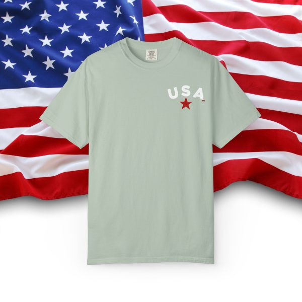 U S A COMFORT COLORS T-SHIRT - Image 17