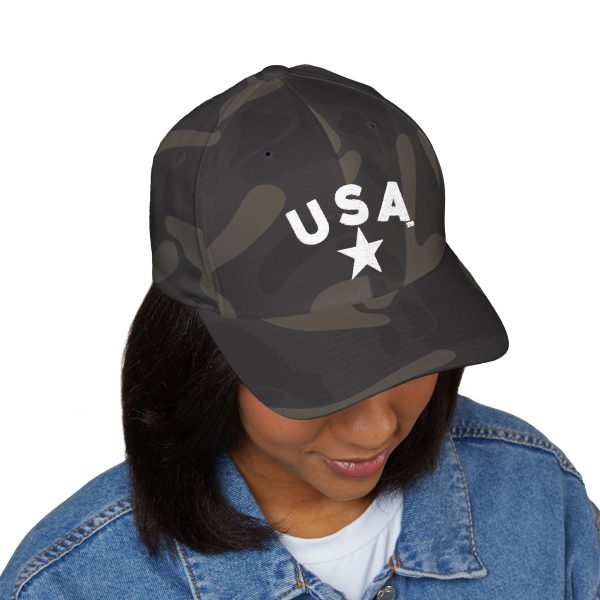 Patriotic Embroidered Cap, USA Hat, Closed-Back Structured Cap, Independence Day Gift, Summer Accessories, Baseball Cap, Casual Headwear - Image 15