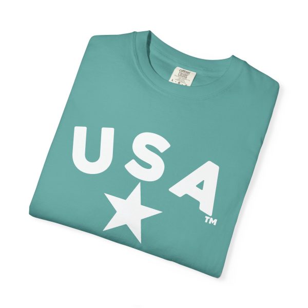 USA Star Unisex Garment-Dyed T-Shirt, Casual Tee, Summer Wear, Patriotic Apparel, Independence Day Gift - Image 39