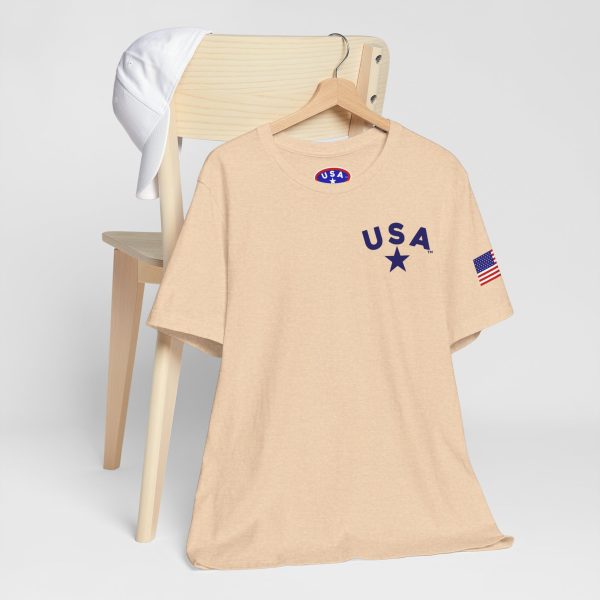 USA Stars Unisex Jersey Tee - Casual Americana T-Shirt - Image 25