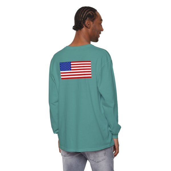 Garment-Dyed Long Sleeve Tee - Cozy, Stylish,  Eco-Friendly Shirt for All Occasions, Perfect for Fall, Casual Wear, Gifts - Image 28