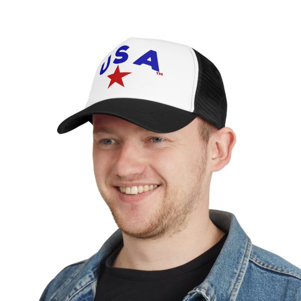USA Mesh Cap - Patriotic Trucker Hat for Fourth of July, Summer Festivals, Outdoor Events, Stylish Sun Protection, Gift for Patriots - Image 8