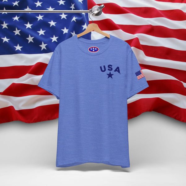 USA Stars Unisex Jersey Tee - Casual Americana T-Shirt - Image 54