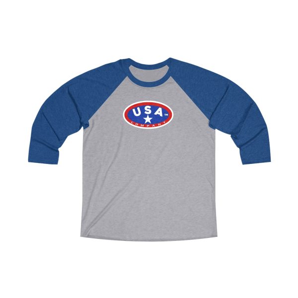 U S A Tri-Blend Raglan Tee NEXT LEVEL 6051 - Casual Unisex Fashion for Every Occasion - Image 7