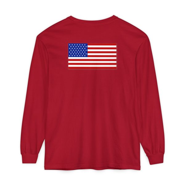 Garment-Dyed Long Sleeve Tee - Cozy, Stylish,  Eco-Friendly Shirt for All Occasions, Perfect for Fall, Casual Wear, Gifts - Image 42