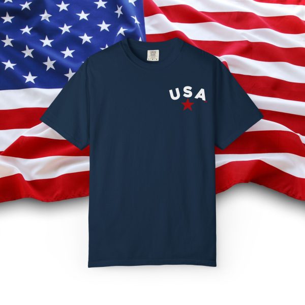 U S A COMFORT COLORS T-SHIRT - Image 2