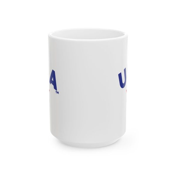 U S A Ceramic Mug,  (15oz) - Image 2