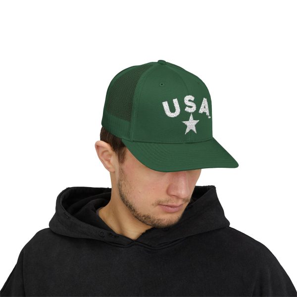 Red USA Snapback Trucker Cap, Patriotic Hat, Independence Day, Summer Festivals,  Casual Style, Outdoor Events, Gift for Him - Image 35