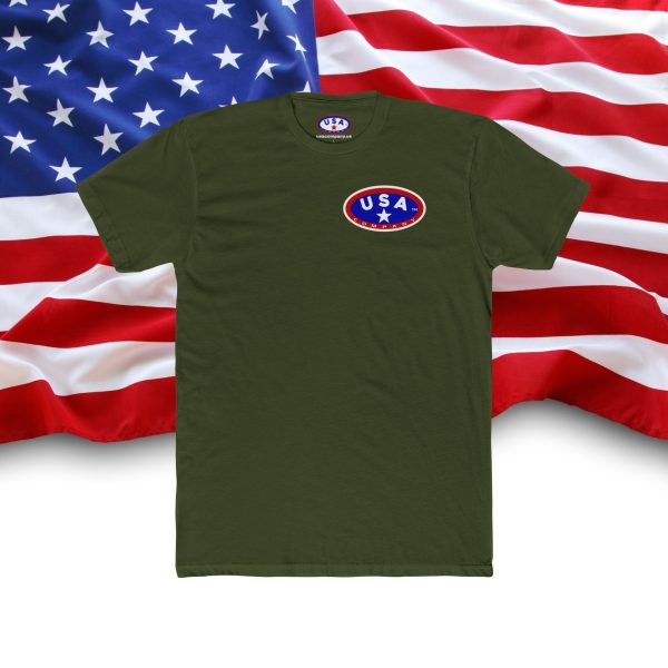 U S A COMPANY OFFICIAL LOGO - NEXT LEVEL  3600 Patriotic Unisex Cotton Crew Tee - Perfect for Independence Day and Celebrations - Image 10