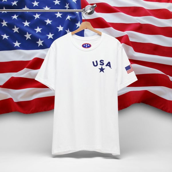 USA Stars Unisex Jersey Tee - Casual Americana T-Shirt - Image 9