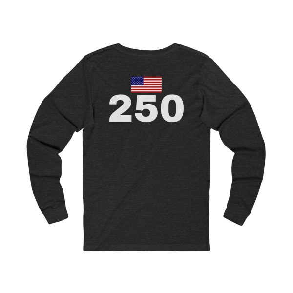 Vintage USA Patch Long Sleeve Tee, Retro USA T-Shirt, Casual Layering Tee, Unisex Long Sleeve Shirt, Holiday Gift Idea - Image 10