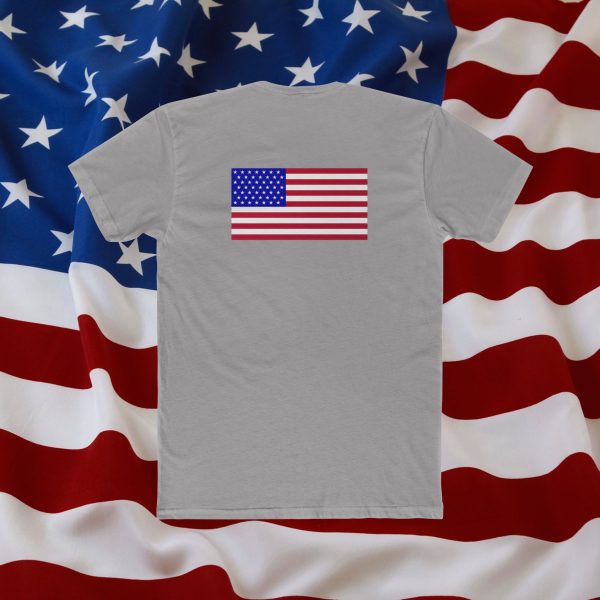 U S A COMPANY OFFICIAL LOGO - NEXT LEVEL  3600 Patriotic Unisex Cotton Crew Tee - Perfect for Independence Day and Celebrations - Image 5
