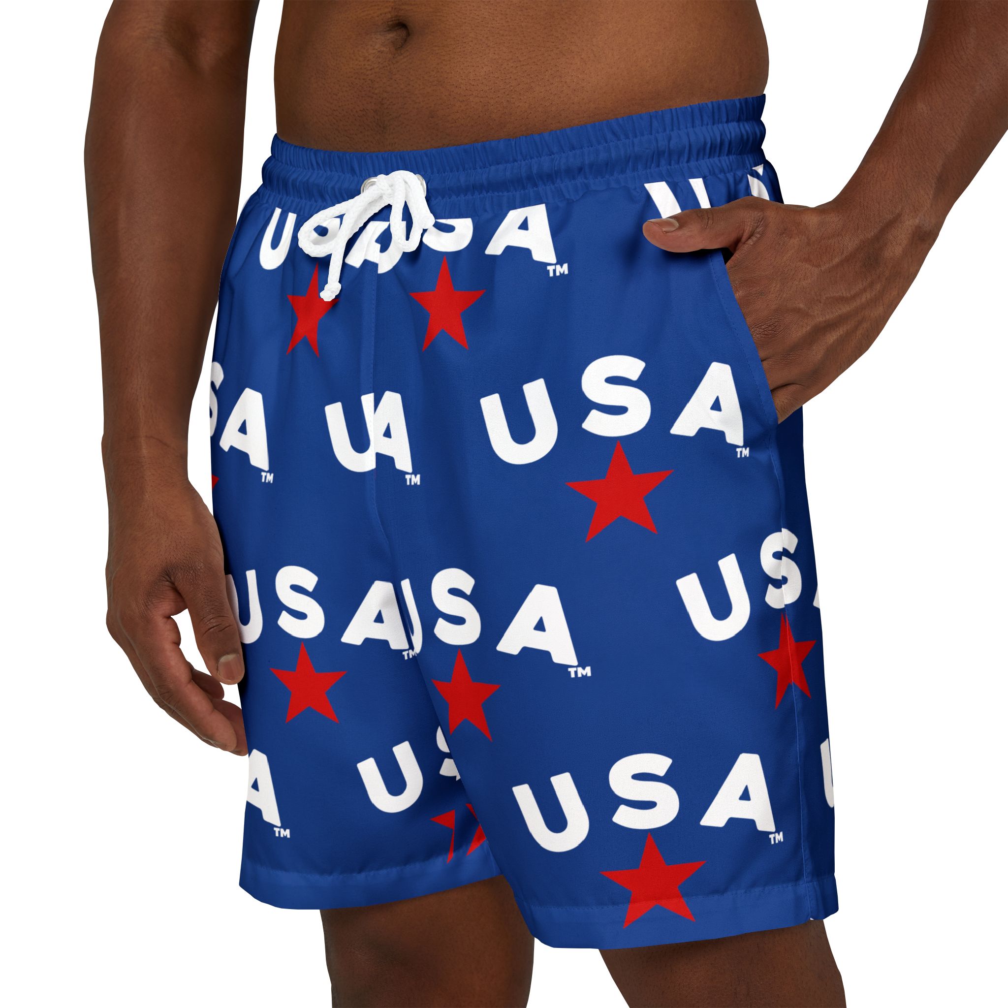 STARS & STRIPES USA COLLECTION Swim Shorts for Summer Celebrations - Image 3