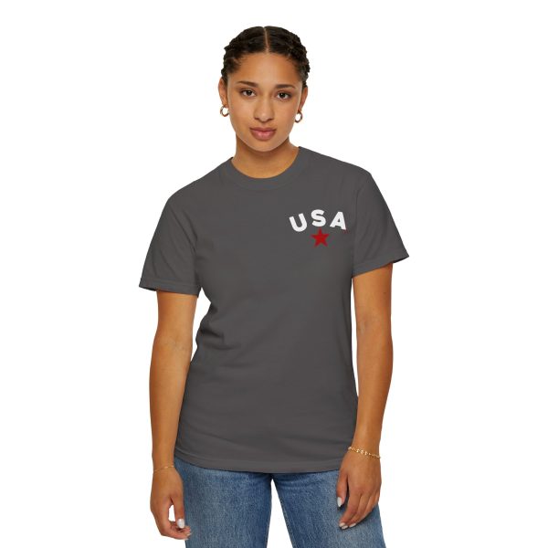 U S A COMFORT COLORS T-SHIRT - Image 34