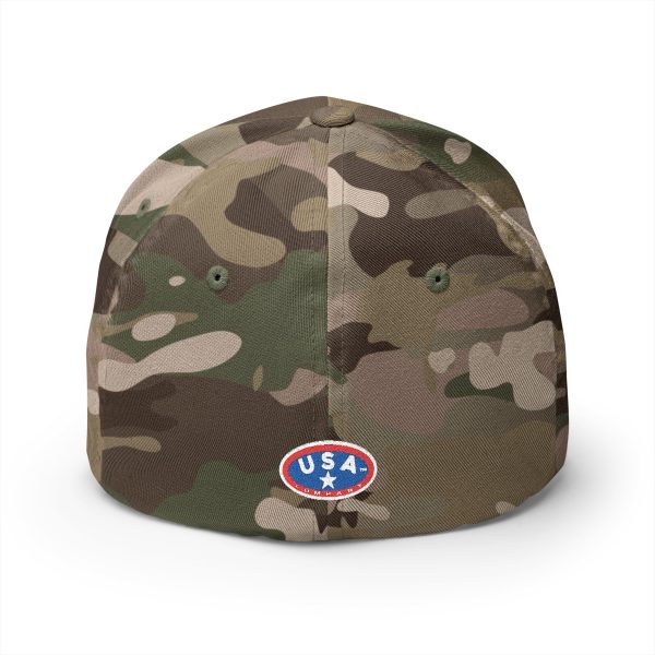 Patriotic Embroidered Cap, USA Hat, Closed-Back Structured Cap, Independence Day Gift, Summer Accessories, Baseball Cap, Casual Headwear - Image 2