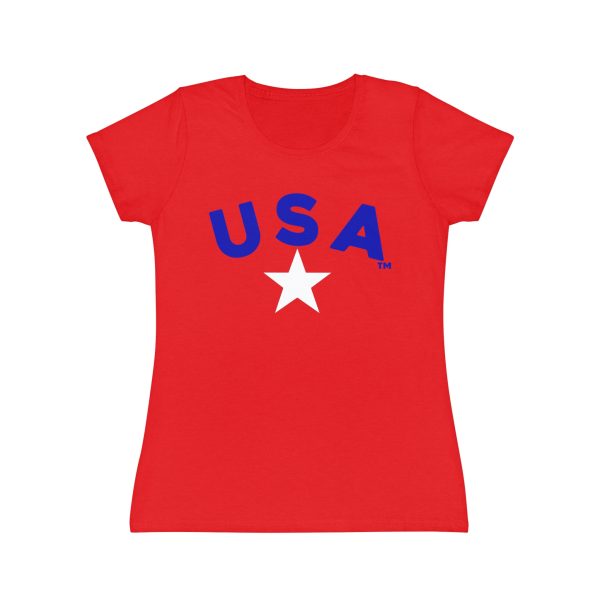 USA Iconic Women's T-Shirt - Casual Comfort for Proud Americans - Image 29