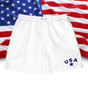 USA Graphic Unisex Swim Shorts, Beachwear, Summer Essentials, Vacation Shorts, Swimming Trunks, Casual Swimwear