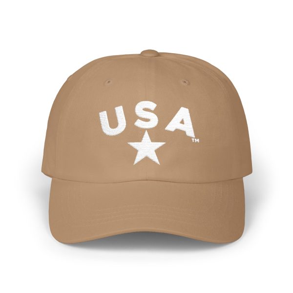 Classic USA Dad Cap, Casual Summer Hat, Gift for Fathers Day, Outdoor Adventures, Stylish and Comfortable Cap