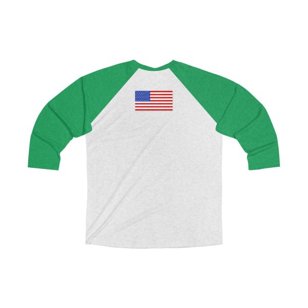 U S A Tri-Blend Raglan Tee NEXT LEVEL 6051 - Casual Unisex Fashion for Every Occasion - Image 4