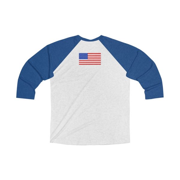 U S A Tri-Blend Raglan Tee NEXT LEVEL 6051 - Casual Unisex Fashion for Every Occasion - Image 6