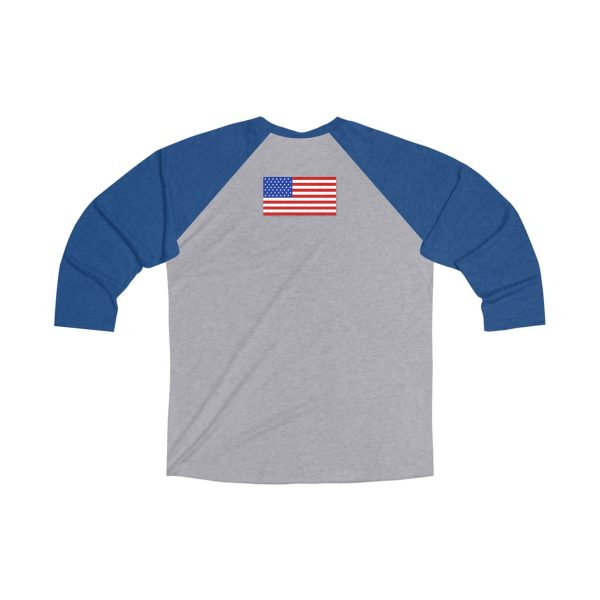 U S A Tri-Blend Raglan Tee NEXT LEVEL 6051 - Casual Unisex Fashion for Every Occasion - Image 8