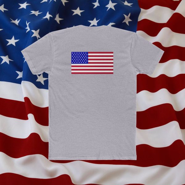 U S A COMPANY OFFICIAL LOGO - NEXT LEVEL  3600 Patriotic Unisex Cotton Crew Tee - Perfect for Independence Day and Celebrations - Image 8