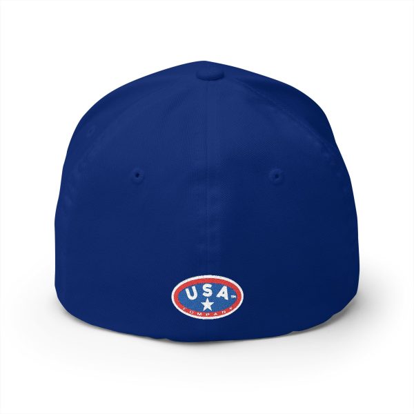 Patriotic USA Embroidered Cap | Structured Baseball Hat for Independence Day, Gifts for Veterans, Casual Everyday Wear, Outdoor Activities - Image 2