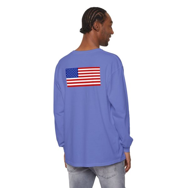 Garment-Dyed Long Sleeve Tee - Cozy, Stylish,  Eco-Friendly Shirt for All Occasions, Perfect for Fall, Casual Wear, Gifts - Image 32