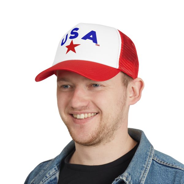 USA Mesh Cap - Patriotic Trucker Hat for Fourth of July, Summer Festivals, Outdoor Events, Stylish Sun Protection, Gift for Patriots - Image 12