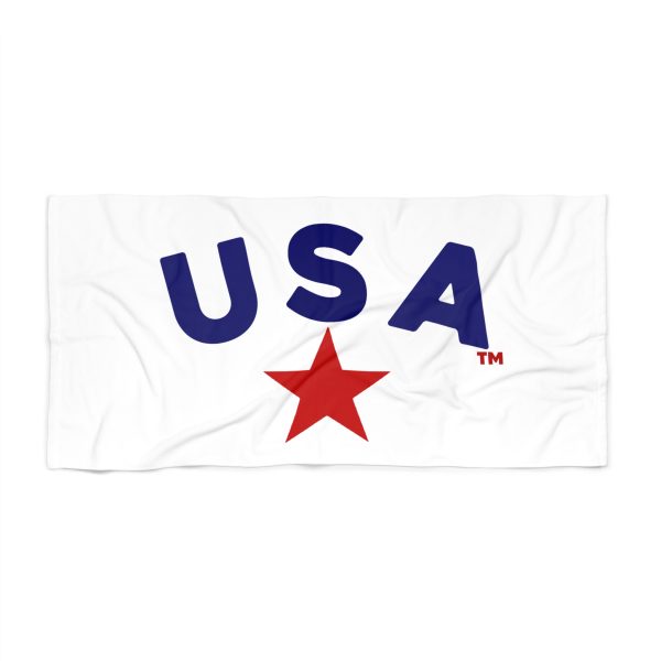 USA Star Beach Towel - Perfect for Summer, Pool Party, Vacation, 4th of July, Gift Idea for Beach Lovers - Image 3