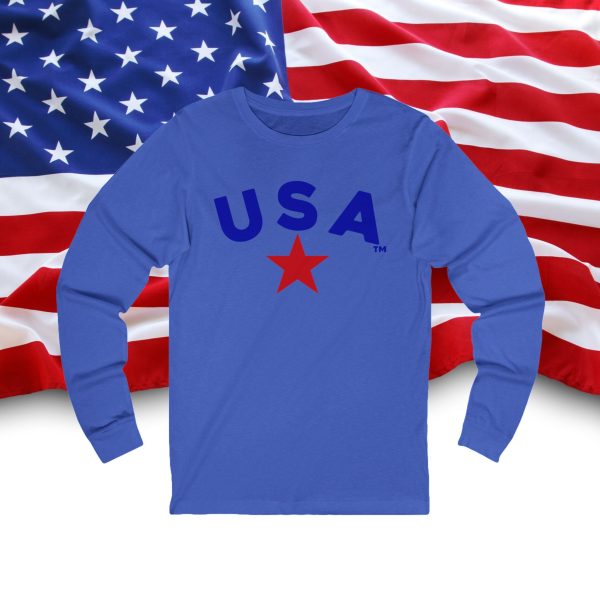 Patriotic Long Sleeve Tee, USA Graphic Tee for Independence Day, Casual Wear, Gift for Veterans, Unisex T-Shirt, Fourth of July [...] - Image 15