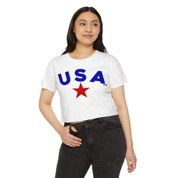 Women's Festival Crop Top - Image 3