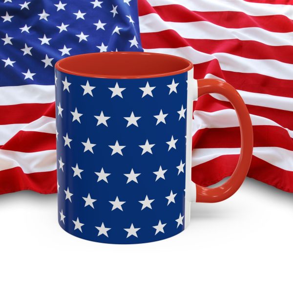 U S A - 50 STATES - 50 STARS COFFEE MUG (11 0z) - Perfect for Holidays & Everyday Use