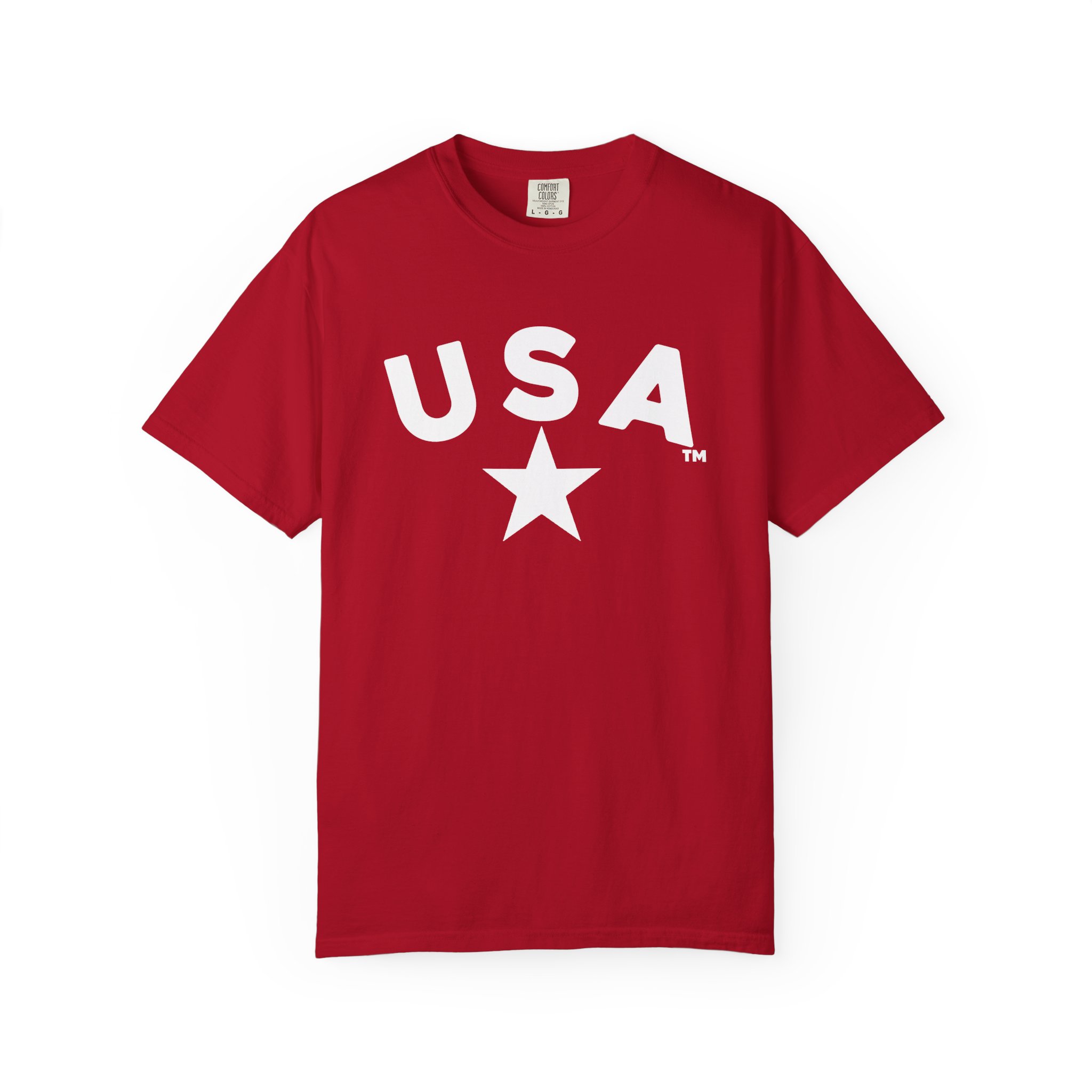 USA Star Unisex Garment-Dyed T-Shirt, Casual Tee, Summer Wear, Patriotic Apparel, Independence Day Gift - Image 5